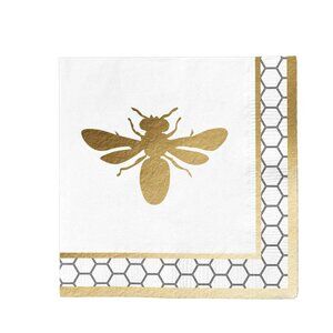 Honeybee Beverage Paper Napkins